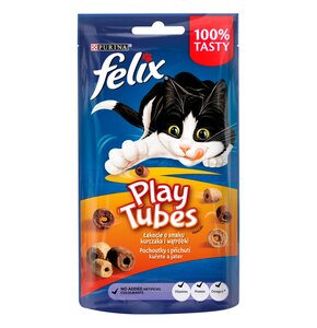 Przysmak dla kota FELIX Play Tubes Kurczak i wątróbka 50 g