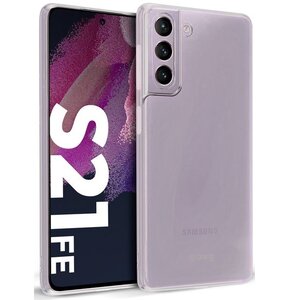 Etui CRONG Crystal Slim Cover do Samsung Galaxy S21 FE Przezroczysty
