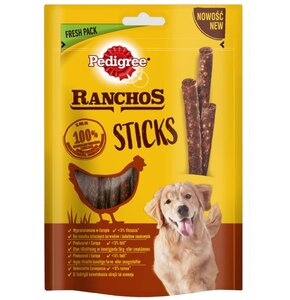 Przysmak dla psa PEDIGREE Ranchos Sticks Wątróbka z kurczaka 60 g