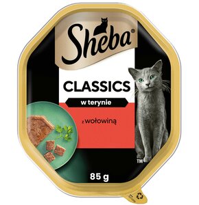 Karma dla kota SHEBA Classics Wołowina 85 g