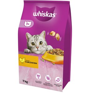 Karma dla kota WHISKAS Kurczak 7 kg