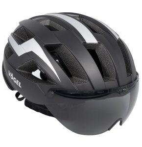 Kask VÖGEL VKA-927 Czarno-srebrny (rozmiar L/XL)