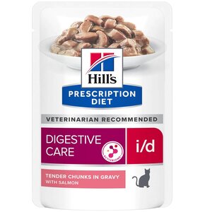 Karma dla kota HILL'S Prescription Diet I/D Łosoś 85 g