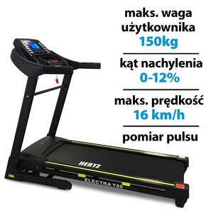 Bieżnia elektryczna HERTZ Electra T55 1470W 16km/h