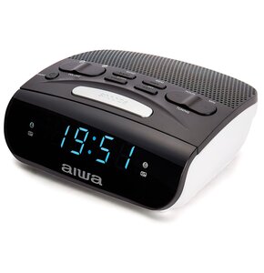 Radiobudzik AIWA CR-15 Czarno-biały