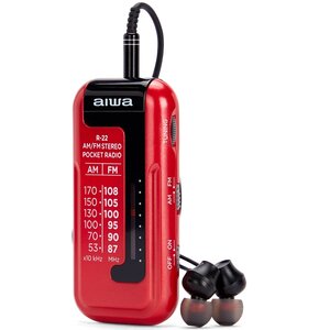 Radio AIWA R-22RD Analogowe Czerwony