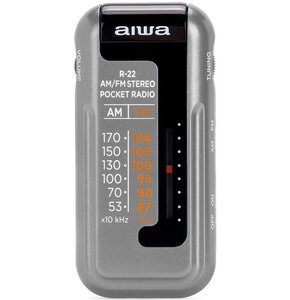 Radio AIWA R-22SL Analogowe Srebrny