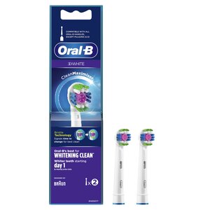 Końcówka szczoteczki ORAL-B 3D White 18-2 N (2 szt.) (Wybielanie zębów)