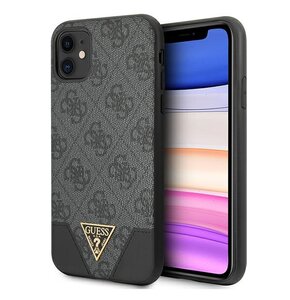 Etui GUESS 4G Triangle do Apple iPhone 11/Xr Szary