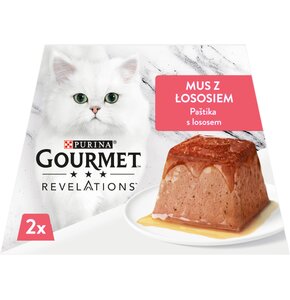 Karma dla kota GOURMET Revelations Łosoś (2 x 57 g)