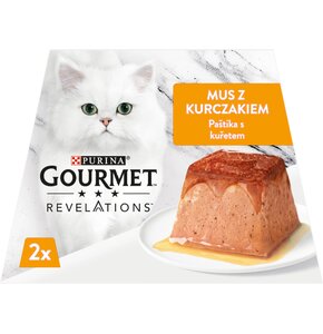 Karma dla kota GOURMET Revelations Kurczak (2 x 57 g)