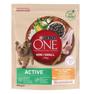 Karma dla psa PURINA One Mini Active Adult Kurczak z ryżem 800 g