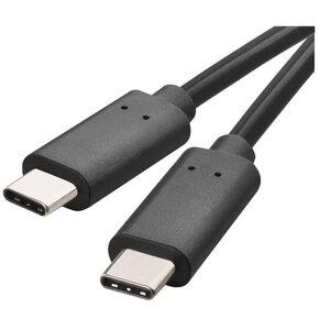 Kabel USB Typ-C - USB Typ-C EMOS SM7022BL 1 m Czarny