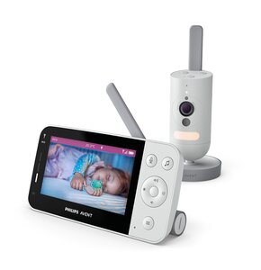 Elektroniczna niania video Zen Connect White - funkcjonalność, jakość i  łatwość obsługi dla wymagających rodziców