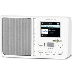 Radio TECHNISAT Sternradio IR 2 Internetowe Przenośne Biały