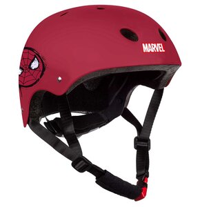 Kask rowerowy MARVEL Spider-Man Czerwono-czarny dla Dzieci (rozmiar M)