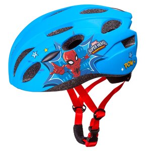 Kask rowerowy MARVEL Spider-Man Niebieski (rozmiar M)