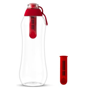 Butelka filtrująca DAFI Soft 700 ml Czerwony