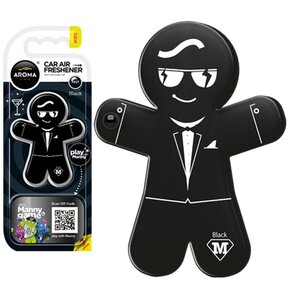 Odświeżacz do samochodu AROMA CAR Manny Black