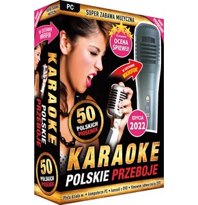 Karaoke Polskie Przeboje - Edycja 2022 + Mikrofon Gra PC