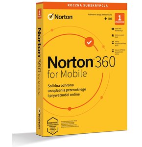 Antywirus NORTON 360 Mobile 1 URZĄDZENIE 1 ROK Kod aktywacyjny