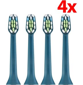 Oryginalna końcówka szczoteczki VITAMMY Vivo Navy (4 sztuki) (Usuwa płytkę bakteryjną)