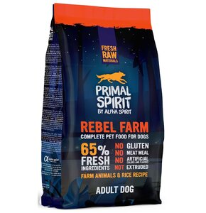 Karma dla psa ALPHA SPIRIT Rebel Farm Kurczak 1 kg