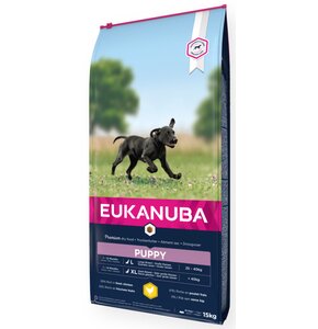 Karma dla psa EUKANUBA Junior Large Breeds Kurczak 15 kg
