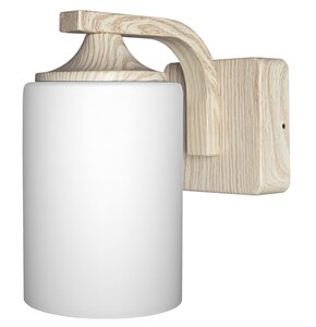 Kinkiet zewnętrzny LEDVANCE Endura Classic Lantern Cylinder WD Drewniany