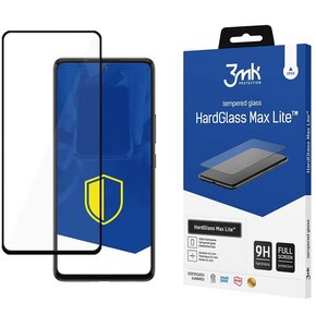 Szkło hartowane 3MK HardGlass Max Lite do Samsung Galaxy A53 5G Czarny