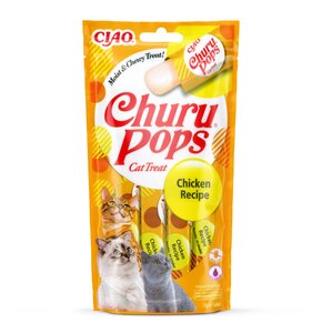 Przysmak dla kota INABA Ciao Churu Pops Kurczak (4 x 15 g)