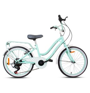Rower dziecięcy SUN BABY Heart Bike 20 cali dla dziewczynki Miętowy
