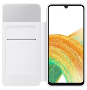 Etui SAMSUNG S View Wallet Cover do Galaxy A33 5G Biały