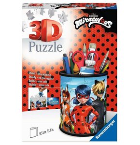 Puzzle 3D RAVENSBURGER Przybornik Miraculous 11278 (54 elementy)