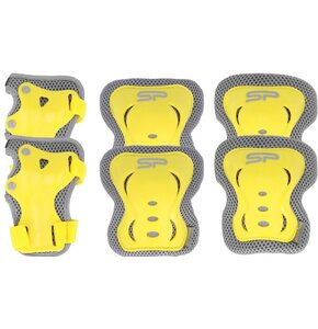Ochraniacze SPOKEY Shield Żółty dla Dzieci (rozmiar S)