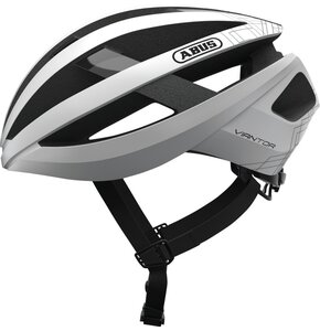 Kask rowerowy ABUS Viantor Biało-szary Szosowy (rozmiar L)