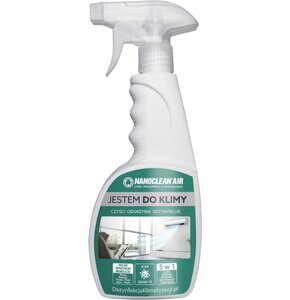 Płyn czyszcząco-dezynfekujący do urządzeń klimatyzacyjnych NANOCLEAN Air 4Home AC-89G500K Kwiatowy 500 ml