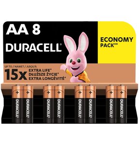 Baterie AA LR6 DURACELL Extra Life (8 szt.)