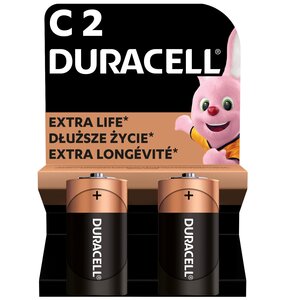 Baterie C LR14 DURACELL Extra Life (2 szt.)