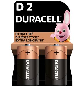 Baterie D LR20 DURACELL Extra Life (2 szt.)