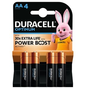 Bateria AA LR6 DURACELL Optimum (4 szt.)
