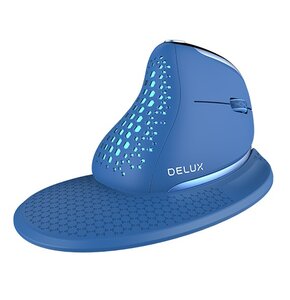 Mysz DELUX M618XSD Niebieska
