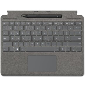 Klawiatura MICROSOFT Surface Pro Keyboard Platynowy + Pióro Surface Slim Pen 2