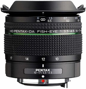 Obiektyw PENTAX HD DA Fish Eye 10-17mm F3.5-4.5 ED