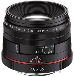 Obiektyw PENTAX DA 35 mm f/2.8 Macro Limited Czarny