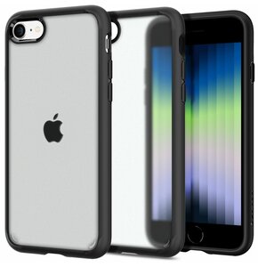 Etui SPIGEN Ultra Hybrid do Apple iPhone 7/8/SE 2020/SE 2022 Przezroczysty Czarny