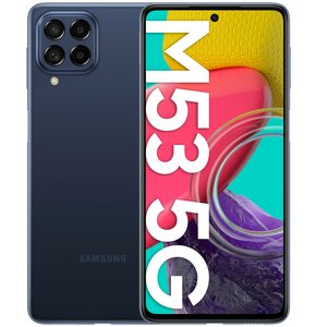 Smartfon SAMSUNG Galaxy M53 6/128GB 5G 6.7" 120Hz Niebieski SM-M536