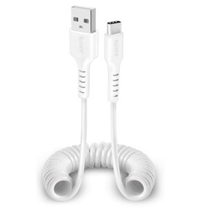Kabel USB - USB Typ C ARKS 1 m Biały
