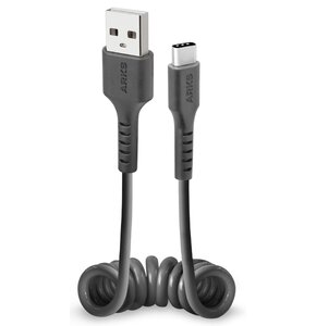Kabel USB - USB-C ARKS 0.5 m Czarny