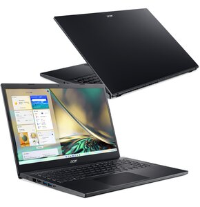Laptop ACER Aspire 7 A715-51G 15.6" IPS 144Hz i5-1240P 16GB RAM 512GB SSD GeForce RTX3050 Windows 11 Home